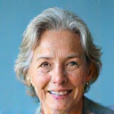 Happy senior client smiling